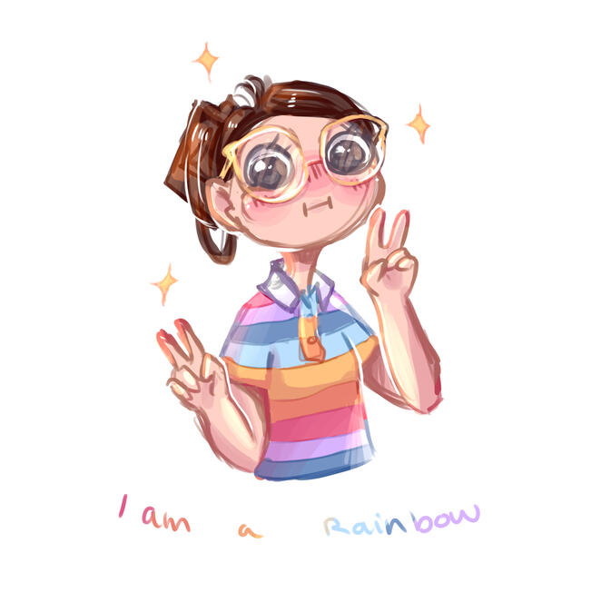 i am a rainbow